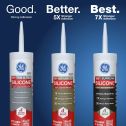GE Silicone II Advanced Kitchen & Bath Sealants