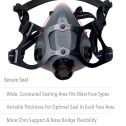 Honeywell Safety RAP 5500 Half Mask w/MC/P100 Cartridge/Filters Multi-Purpose Respirator