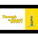 Sashco Through the Roof! Roof Repair Sealants (Low Odor)