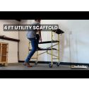 ScaffoldMart 4' Utility Scaffold