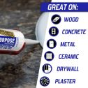 Loctite 10oz 2-n-1 All Purpose Paintable Adhesive Caulks