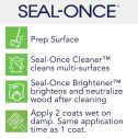 Seal-Once Custom Semi-Transparent Exterior Wood Stain & Waterproofer