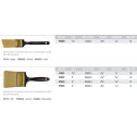 Wooster Factory Sale Gold Polyester Paint Brushes