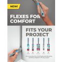 Wooster 2-1/2" FLEX & FIT Flat Edge Paint Brush