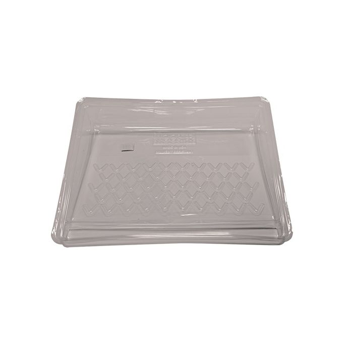 thumbnail image 2 of Wooster Brush R478 Big Ben Tray Liners – Pack Of 12 Disposable Paint Tray Inserts, Clear PET Plastic 2 of 14