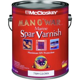 McCloskey 1gal Gloss Man-O-War Spar Varnish (Maximum Performance)