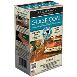 Famowood Qt Clear Glaze Coat High Build Epoxy Coating Two Part Kit