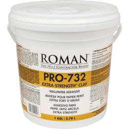 Roman PRO-732 1gal Extra Strength Clay Base Wallpaper Adhesive