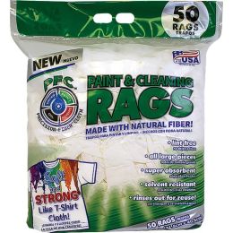 Intex White Paint & Cleaning Rags (50 Pack)