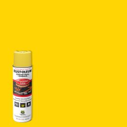 Rust-Oleum 17oz High Visibility Yellow Industrial Choice Solvent-Based Inverted Marking Spray Paint