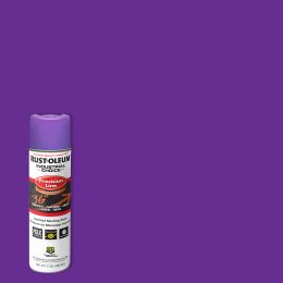 Rust-Oleum 17oz Fluorescent Purple Industrial Choice Solvent-Based Inverted Marking Spray Paint