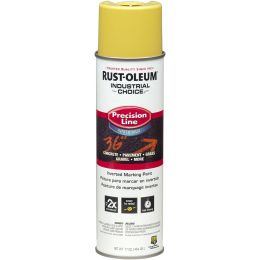 Rust-Oleum 17oz High Visibility Yellow Industrial Choice Water-Based Inverted Marking Spray Paint