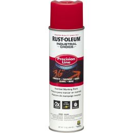 Rust-Oleum 17oz Safety Red Industrial Choice Water-Based Inverted Marking Spray Paint