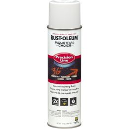 Rust-Oleum 17oz White Industrial Choice Water-Based Inverted Marking Spray Paint