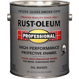 Rust-Oleum 1gal Smoke Gray Professional Oil Based Enamel Paint (Low Odor)