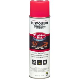 Rust-Oleum 17oz Fluorescent Pink Industrial Choice Water-Based Inverted Marking Spray Paint