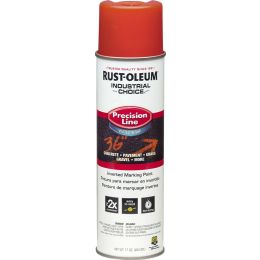 Rust-Oleum 17oz Fluorescent Red Industrial Choice Water-Based Inverted Marking Spray Paint