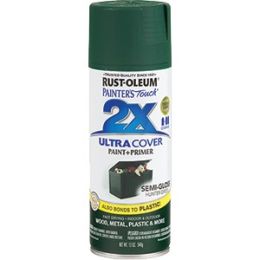 Rust-Oleum 12oz Semi-Gloss Hunter Green 2X Ultra Cover Painters Touch Spray Paint