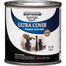 Rust-Oleum .5pt Flat Black Painters Touch Paint