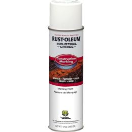 Rust-Oleum 17oz White Industrial Choice Water-Based Inverted Construction Spray Paint
