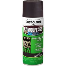 Rust-Oleum 12oz 2X Earth Brown Camouflage Specialty Spray Paint