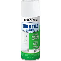 Rust-Oleum 12oz White Tub-N-Tile Epoxy Spray Paint