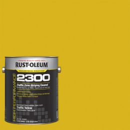 Rust-Oleum 1gal Semi-Gloss Yellow Traffic and Zone Striping Paint