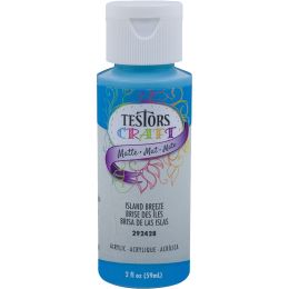 Testors Craft 2oz Island Breeze Matte Acrylic Paint