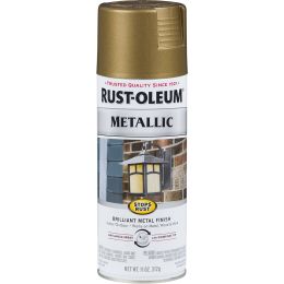 Rust-Oleum 11oz Champagne Bronze Metallic Stops Rust Spray Paint