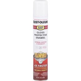 Rust-Oleum 24 oz. Gloss White Turbo Stops Rust Spray