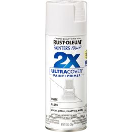 Rust-Oleum 12oz Gloss White 2X Ultra Cover Painters Touch Spray Paint