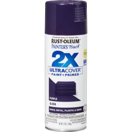 Rust-Oleum 12oz Gloss Purple 2X Ultra Cover Painters Touch Spray Paint