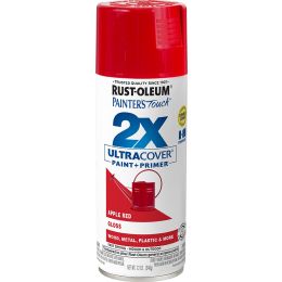 Rust-Oleum 12oz Gloss Apple Red 2X Ultra Cover Painters Touch Spray Paint