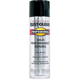 Rust-Oleum 15oz Gloss Black Professional Spray Paint