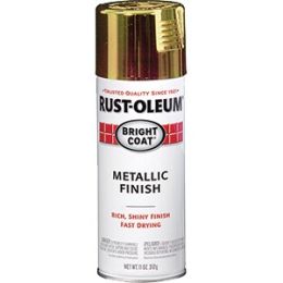 Rust-Oleum 12oz Gold Bright Coat Stops Rust Spray Paint