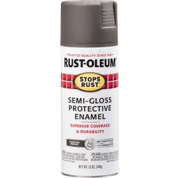 Rust-Oleum 12oz Flat Rusty Metal Primer Stops Rust Spray Paint