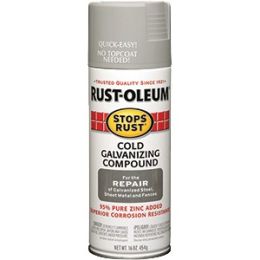 Rust-Oleum 12oz Flat White Clean Metal Primer Stops Rust Spray Paint