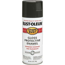 Rust-Oleum 12oz Gloss Smoke Gray Stops Rust Spray Paint