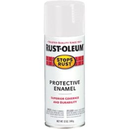 Rust-Oleum 12oz Flat White Stops Rust Spray Paint