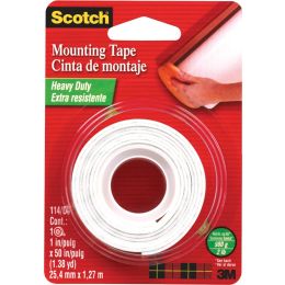3M 1" x 50" Scotch Indoor Mounting Tape