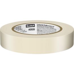 3M .94" x 60.1yd (24mm) Scotch Contractor Grade Masking Tape (36 per Pack)
