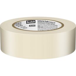 3M 1.41" x 60.1yd (36mm) Scotch Contractor Grade Masking Tape (24 per Pack)