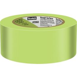 3M 1.88" x 60yd (48mm) Green Scotch Masking Tape for Hard-to-Stick Surfaces (24 per Pack)