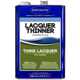 Crown 1gal Lacquer Thinner (Low Odor) (Case of 4)