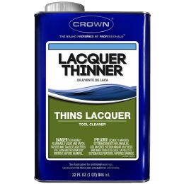 Crown 1Qt Lacquer Thinner (Low Odor)