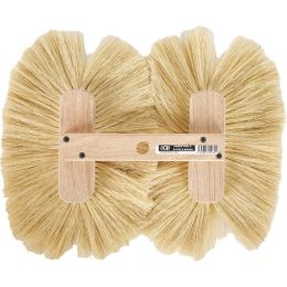 DQB Panda Paw II White Tampico Double Stippling Brush w/Threaded Hole