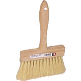 DQB 6" x 3" Trim 2-Row White Tampico Paste Brush
