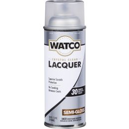 Watco 11.25oz Semi-Gloss Clear Lacquer Wood Finish Spray Paint