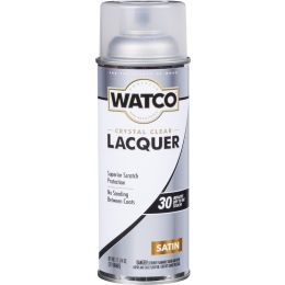 Watco 11.25oz Satin Clear Lacquer Wood Finish Spray Paint