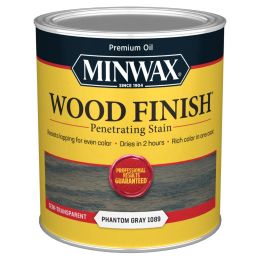Minwax 1Qt Phantom Gray 1089 Semi-Transparent Stain (High Performance)
